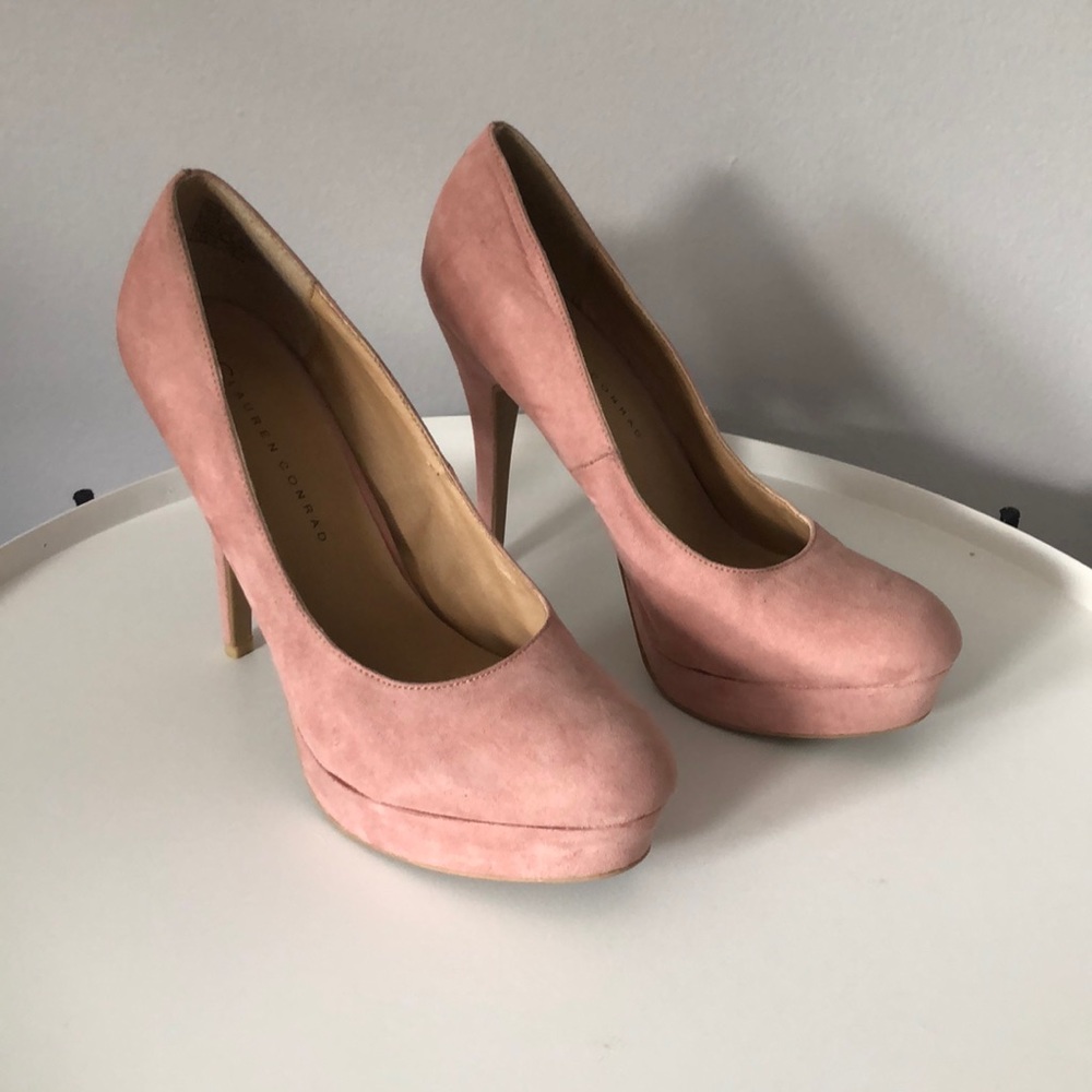 Mauve, size 10 women’s, Lauren Conrad platform heels
